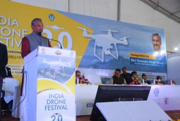 मुख्यमंत्री ने किया ‘इण्डिया ड्रोन फेस्टिवल-2.0‘ का शुभारम्भ