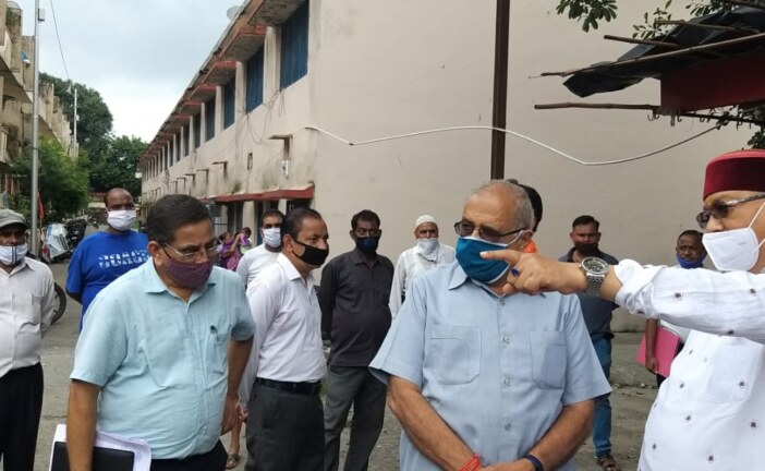 सिंचाई मंत्री ने किया यमुना कालोनी स्थित आवासीय परिसर का निरीक्षण