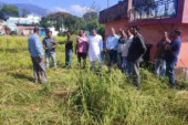 विधायक पुंडीर ने लिया फसलों को बारिश से हुए नुकसान का जायजा