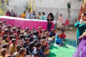 शिवनगर में नौनिहालों के लिए शुरु की निशुल्क पाठशाला –