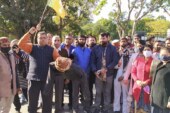 भाजपा कार्यकर्ताओं ने फूंका पंजाब सरकार का पुतला