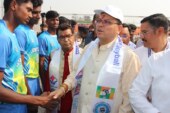 मुख्यमंत्री ने किया रूद्रपुर में 23वें राष्ट्रीय वालीवाल यूथ चेम्पियनशिप का शुभारम्भ।