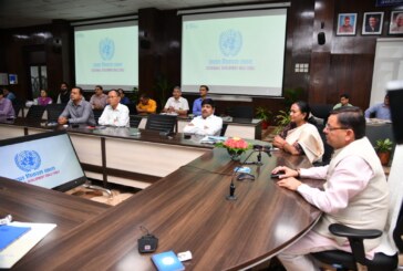 मुख्यमंत्री श्री पुष्कर सिंह धामी ने सचिवालय में सतत् विकास लक्ष्यों की 7वीं वर्षगांठ के अवसर पर सतत् विकास लक्ष्य हस्ताक्षर अभियान का शुभारम्भ किया एवं एस.डी.जी से संबंधित वीडियो का विमोचन किया