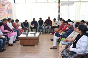 बीजेपी के स्थापना दिवस और मन की बात कार्यक्रम की तैयारियों को लेकर मंत्री ने ली बैठक