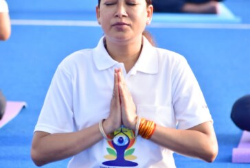 योग है भारत वर्ष की प्राचीन धरोहर, योग से होता है तन व मन स्वस्थः रेखा आर्य